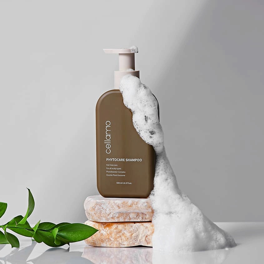 CELLAMO Шампунь для раздраженной кожи головы и поврежденных волос Phytocare – фото 4