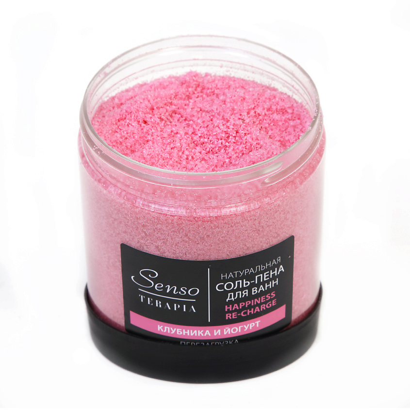 SENSOTERAPIA Соль-пена для ванн перезагрузка «Happiness re-charge» – фото 2