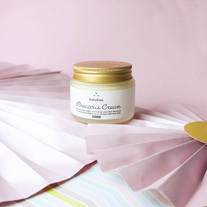 LULULUN Крем для лица антивозрастной увлажняющий Precious Cream Mask – фото 5