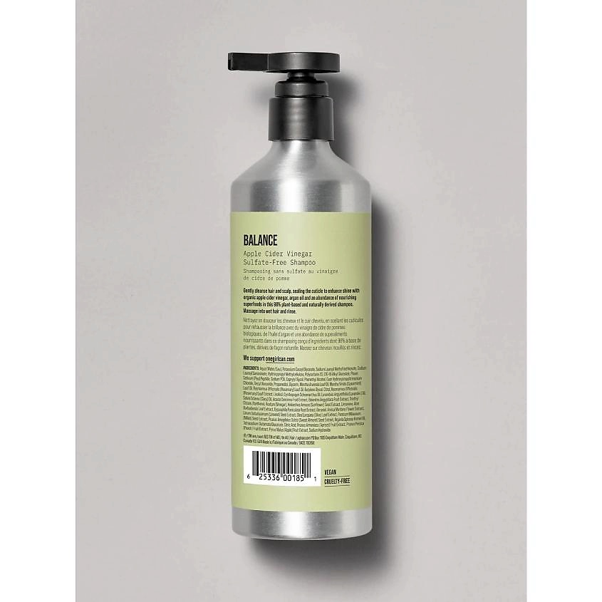 AG HAIR COSMETICS Шампунь для волос бессульфатный Balance Apple Cider Vinegar Sulfate - Free Shampoo – фото 4