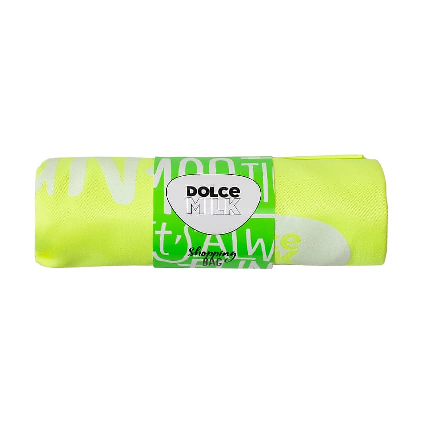 DOLCE MILK Сумка тканевая салатовая – фото 3