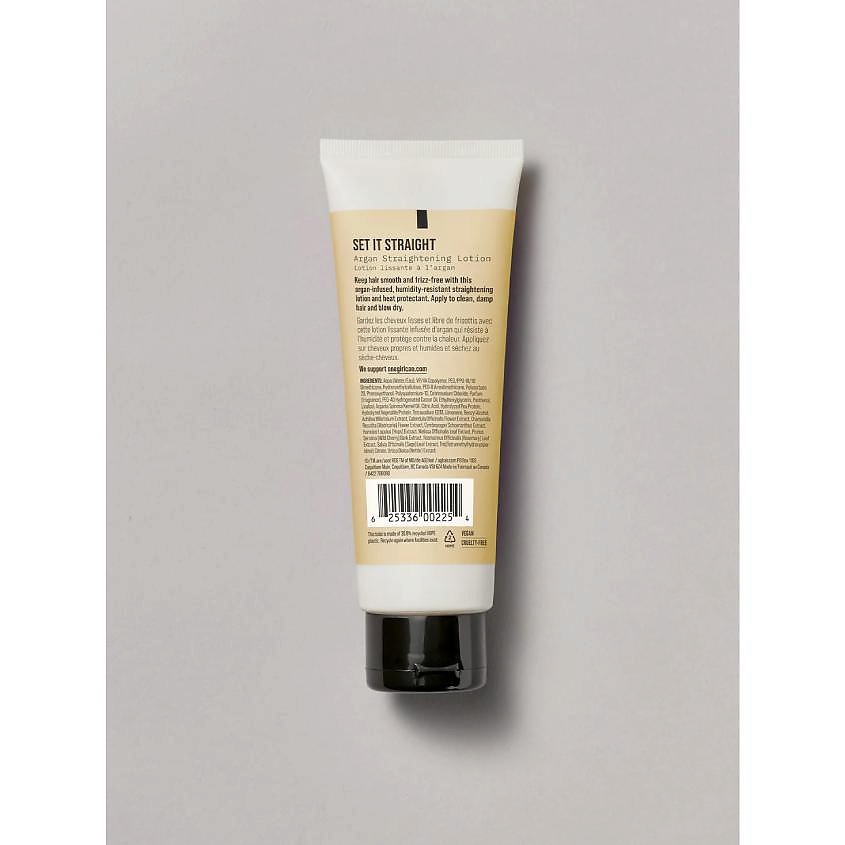 AG HAIR COSMETICS Лосьон для волос выпрямляющий Set It Straight Argan Straightening Lotion – фото 3