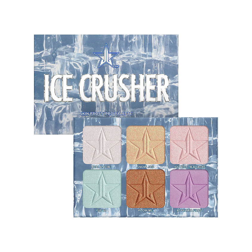JEFFREE STAR COSMETICS Палетка хайлайтеров для лица Ice Crusher – фото 4
