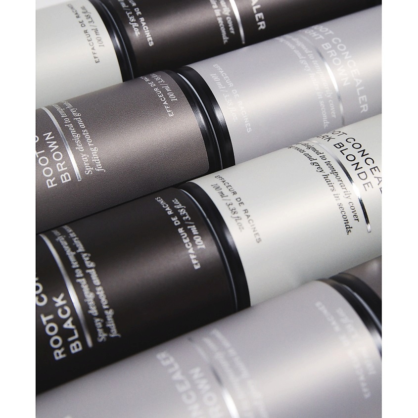 REF HAIR CARE Спрей для закрашивания седины черный ROOT CONCEALER BLACK – фото 2