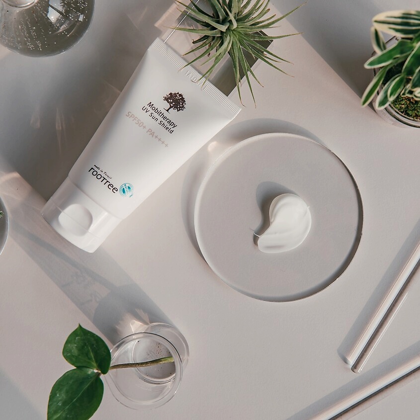 ROOTREE Солнцезащитный крем для лица SPF 50  PA++++ Uv Sunshield – фото 3
