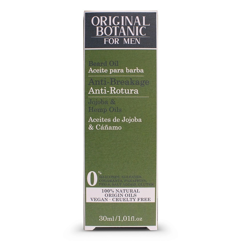 ORIGINAL BOTANIC Масло для бороды против ломкости Anti-Breakage Beard Oil – фото 2