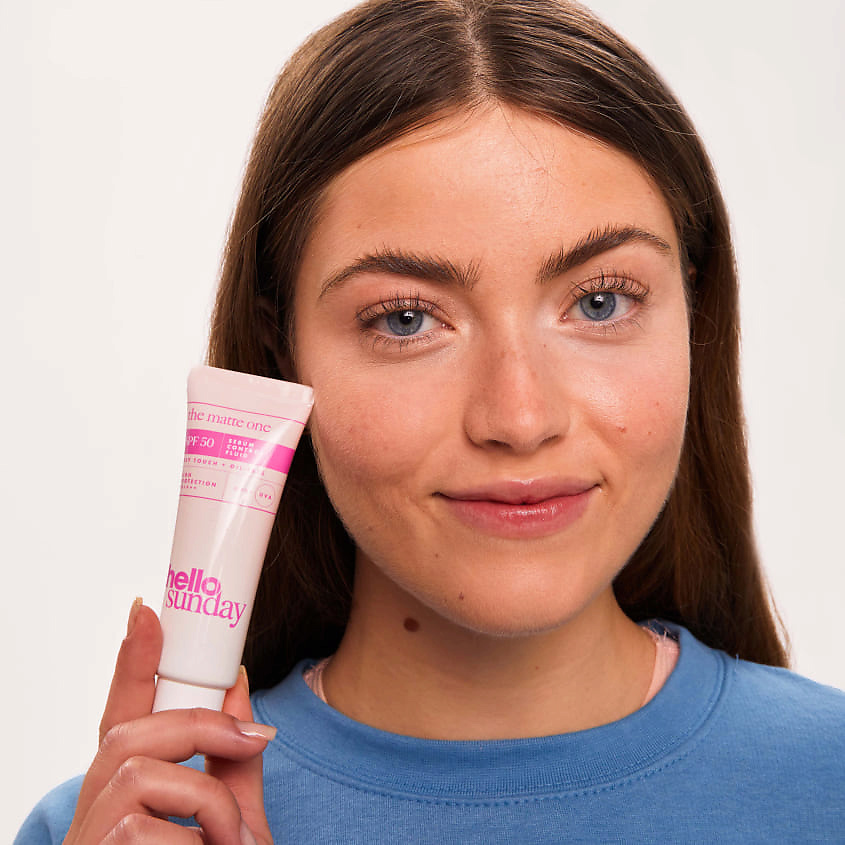 HELLO SUNDAY Флюид для лица себорегулирующий SPF 50 The Matte One Sebum Control Fluid – фото 3