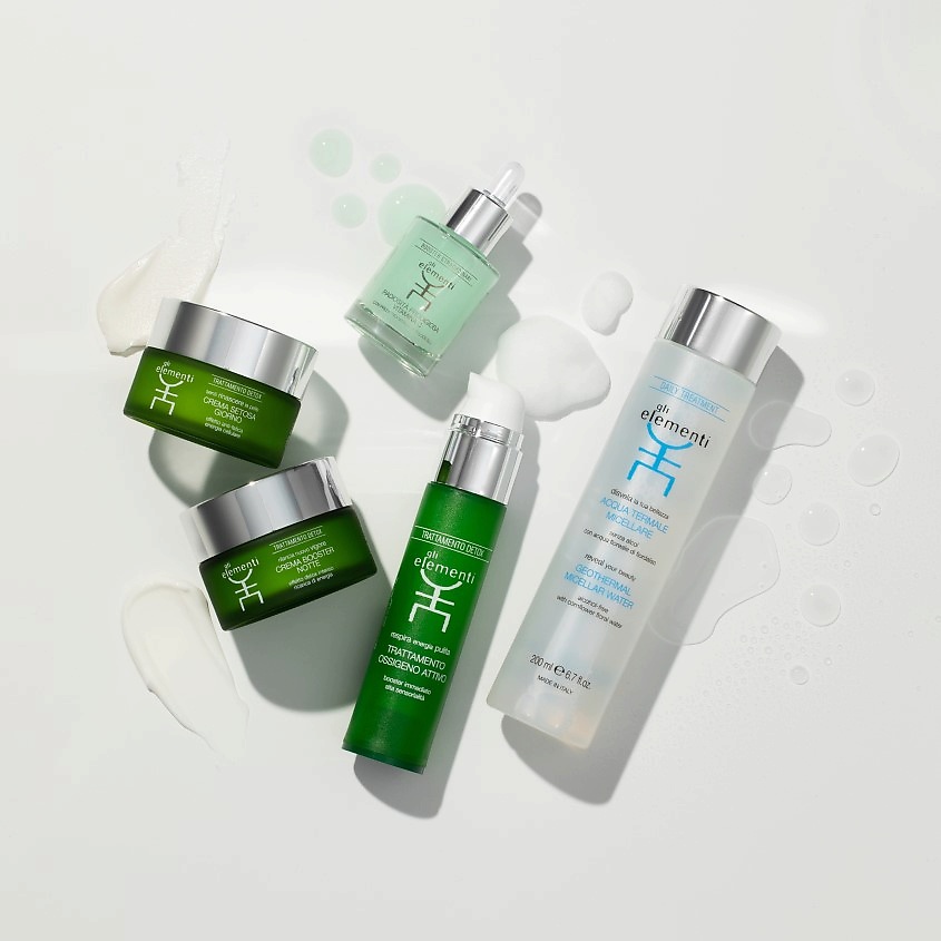 GLI ELEMENTI Гель для лица обогащенный кислородом Active Oxygen Treatment – фото 2