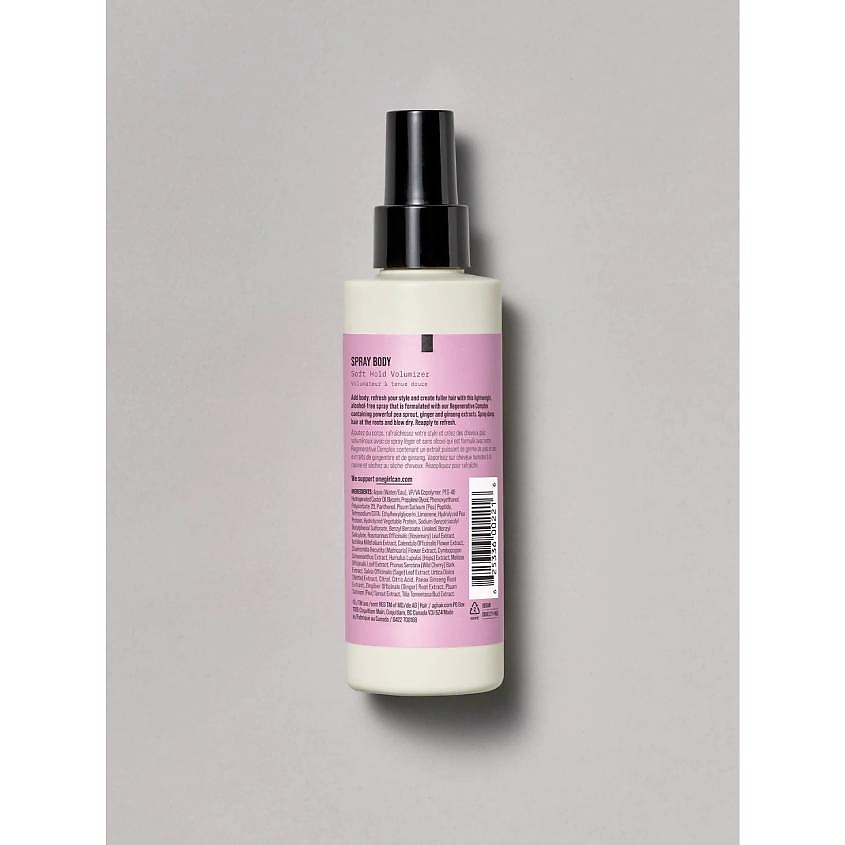 AG HAIR COSMETICS Спрей для волос уплотняющий с мягкой фиксацией Spray Body Soft Hold Volumizer – фото 2