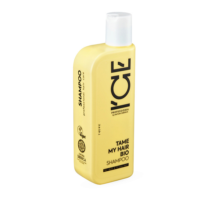 ICE BY NATURA SIBERICA Шампунь для тусклых и вьющихся волос Tame My Hair Bio Shampoo – фото 4