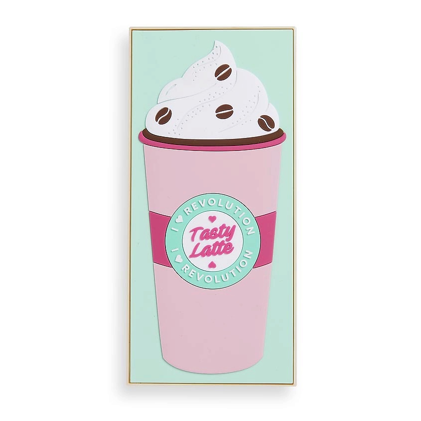 I HEART REVOLUTION Палетка теней для век TASTY Latte – фото 2