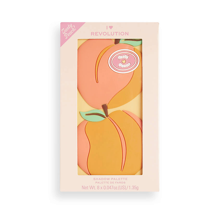 I HEART REVOLUTION Палетка теней для век MINI TASTY Peach – фото 6