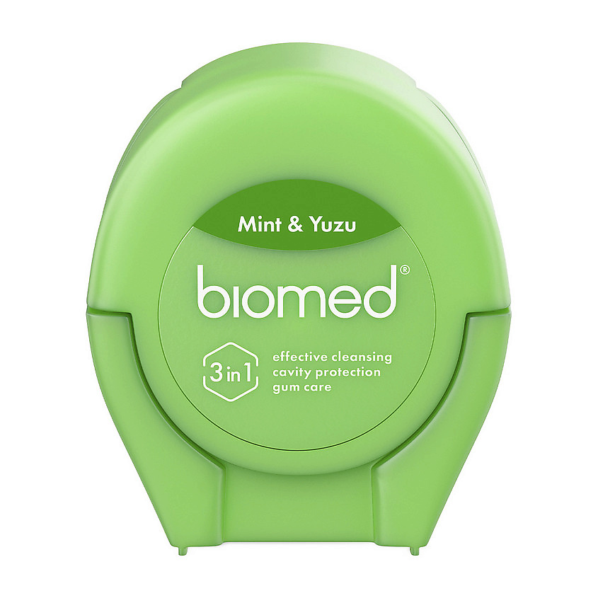BIOMED Зубная нить Мята и Юдзу Mint and Yuzu Dental Floss – фото 15