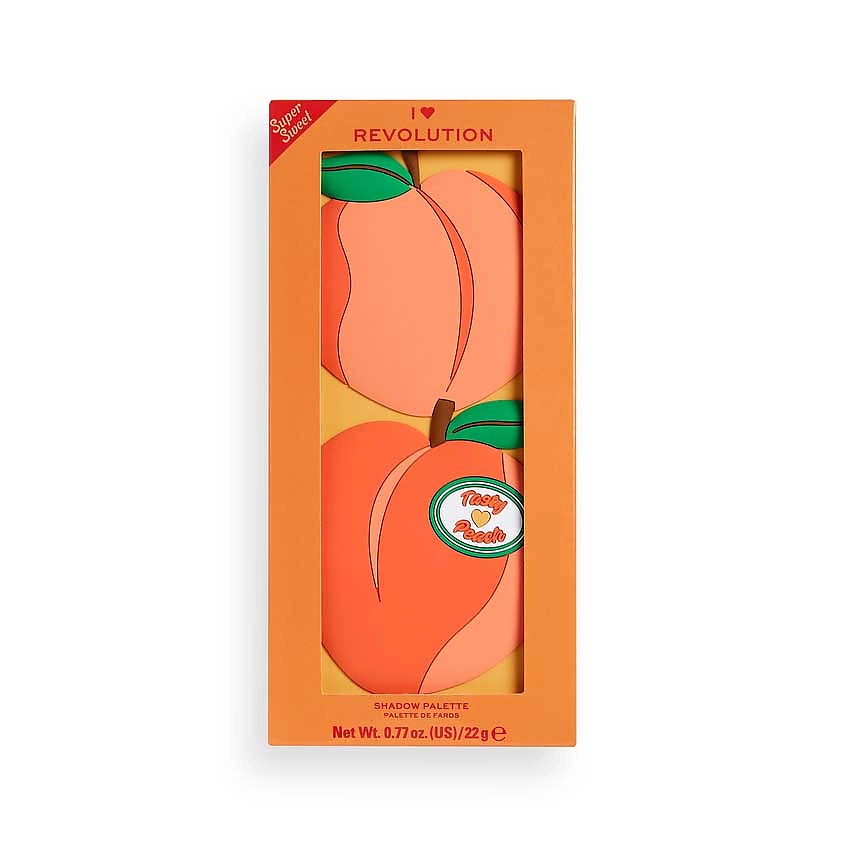 I HEART REVOLUTION Палетка теней для век TASTY Peach – фото 2