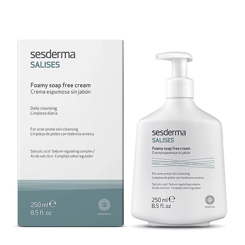 SESDERMA Крем пенящийся для умывания SALISES – фото 2