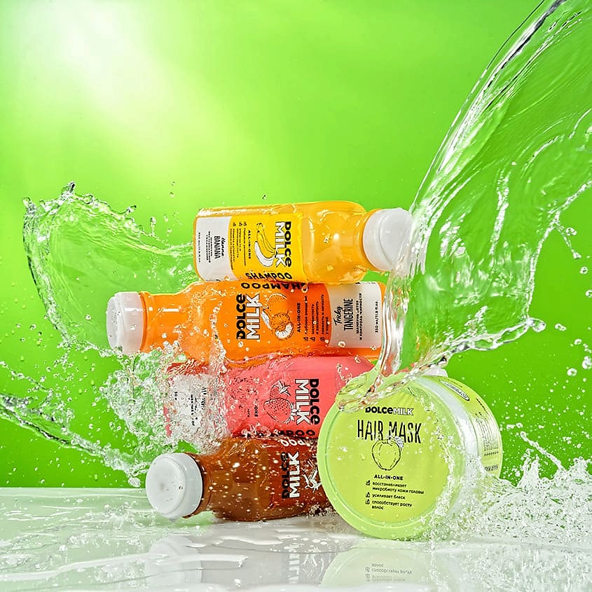 DOLCE MILK Шампунь Detox и контроль жирности  «Заводной мандарин» – фото 3