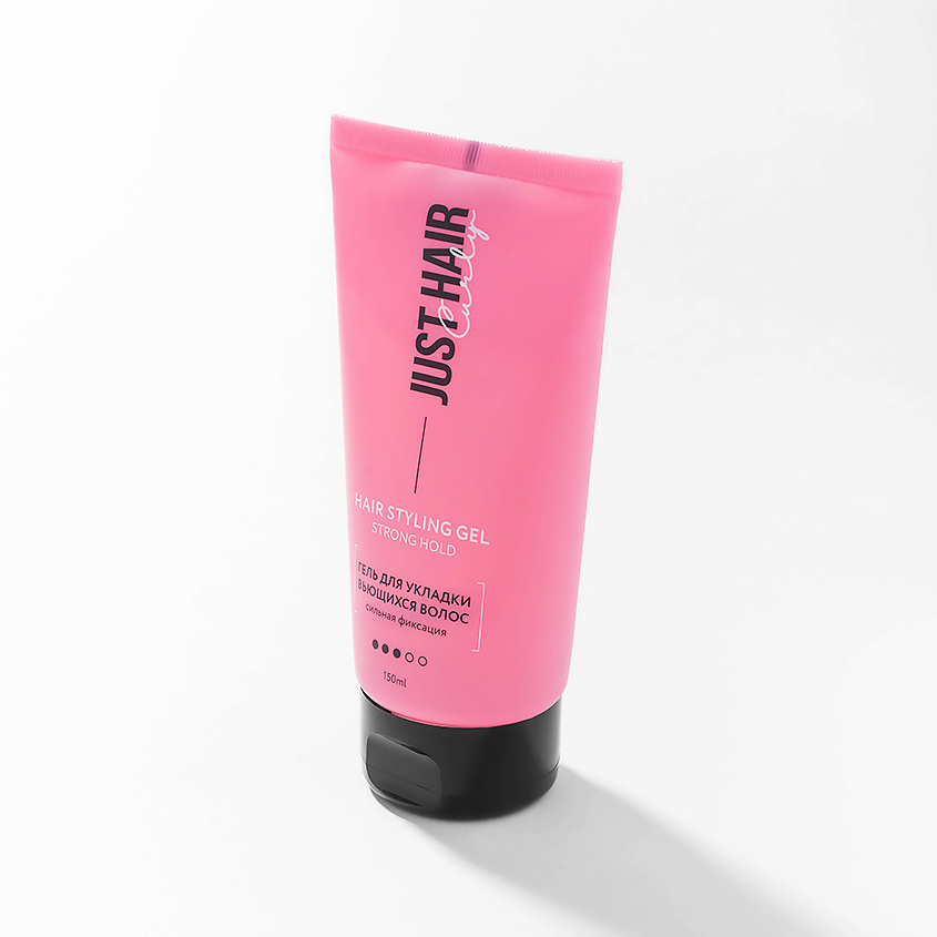 JUST HAIR Гель для укладки вьющихся волос cильная фиксация Curly – фото 3