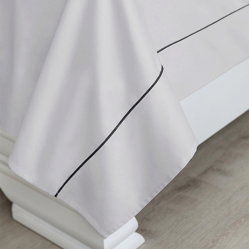 SOFT SILVER Антибактериальная простыня Antibacterial Bedsheet King Size, 260х270 см. Цвет: «Благородное серебро» (серый – фото 5