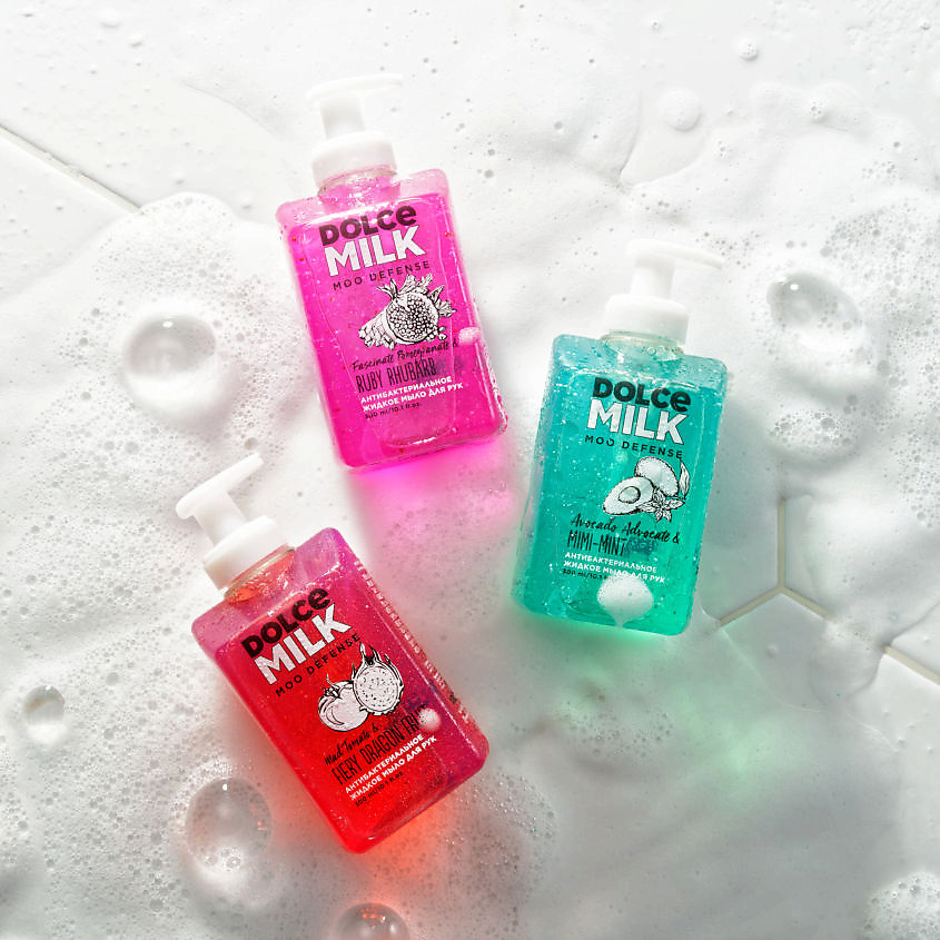 DOLCE MILK Антибактериальное жидкое мыло для рук  «Дерзкий Помидор & Тот еще Фрукт дракона» – фото 2