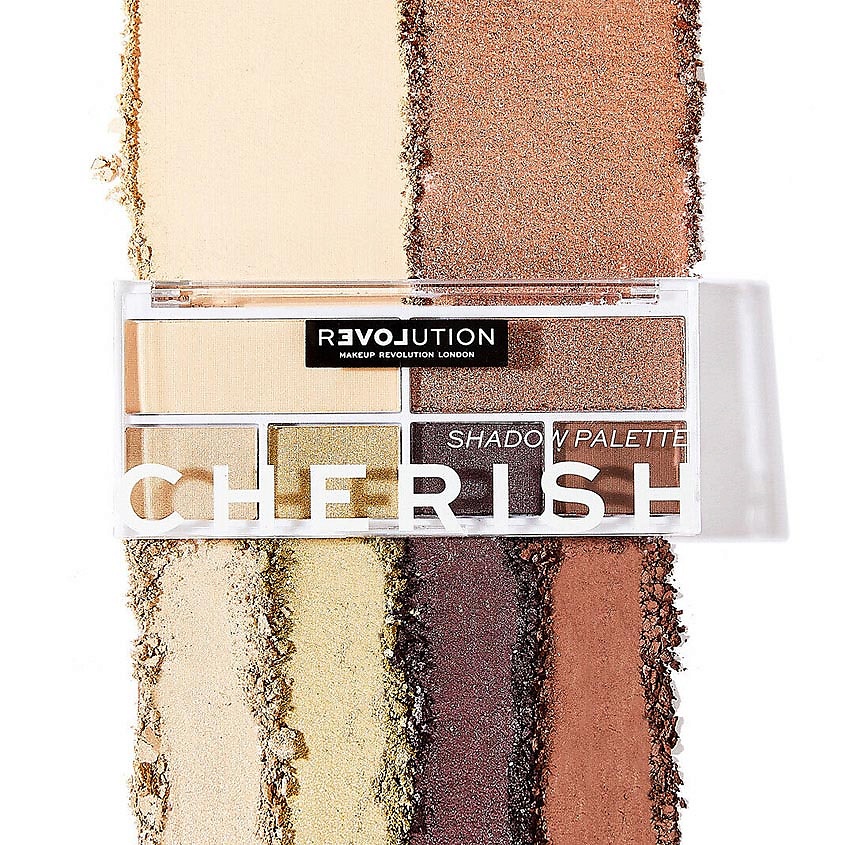 RELOVE REVOLUTION Палетка теней для век Colour Play Cherish Shadow Palette – фото 2