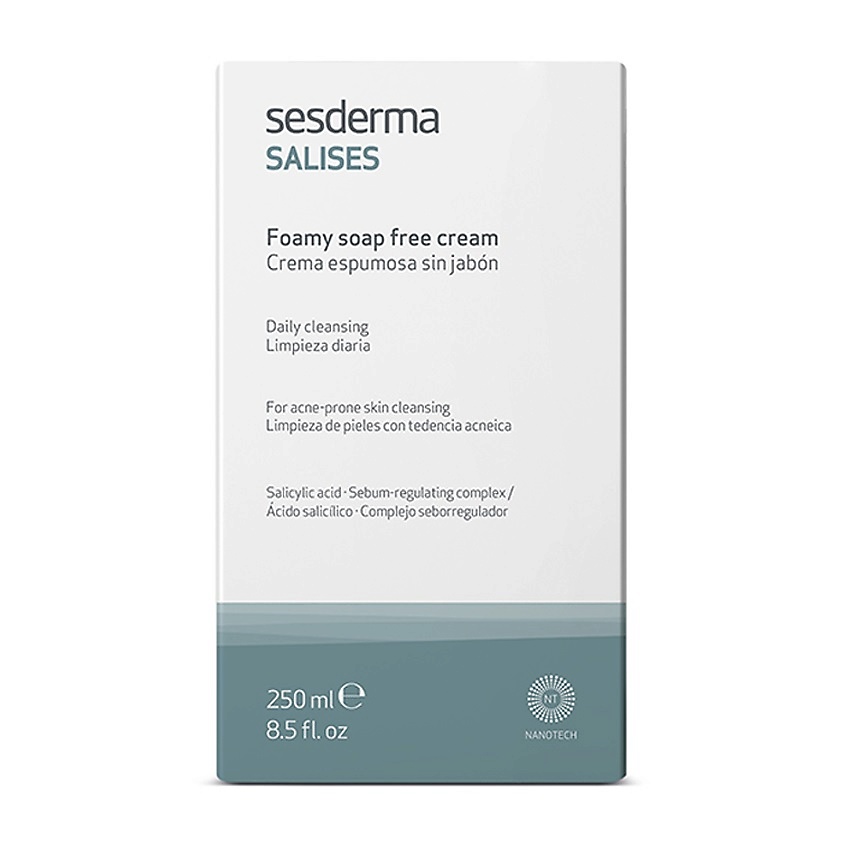 SESDERMA Крем пенящийся для умывания SALISES – фото 3