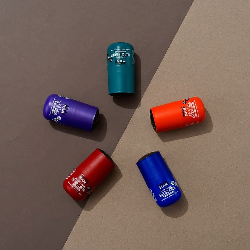 DOLCE MILK Шариковый дезодорант-антиперспирант "ЖГУЧИЙ РОМ" красный MAN – фото 2