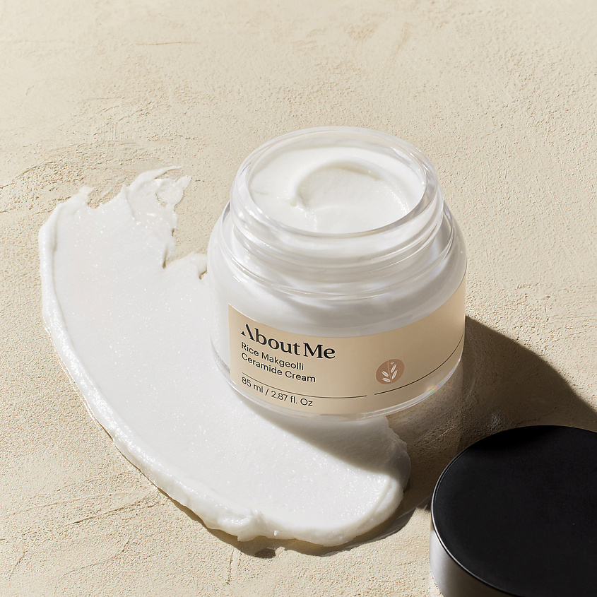 ABOUT ME Крем для лица с керамидами и рисом Rice Makgeolli Ceramide Cream – фото 10