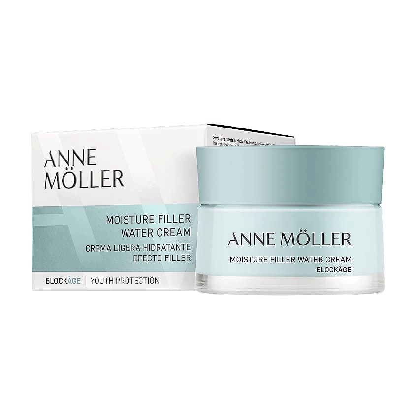 ANNE MOLLER Крем-сорбет для лица увлажняющий Moisture Filler Water Cream – фото 3