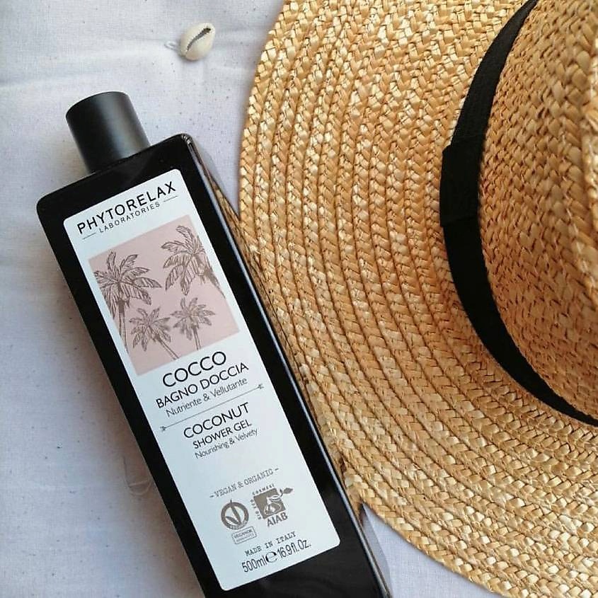 PHYTORELAX Гель для душа питательный с кокосовым маслом – фото 2