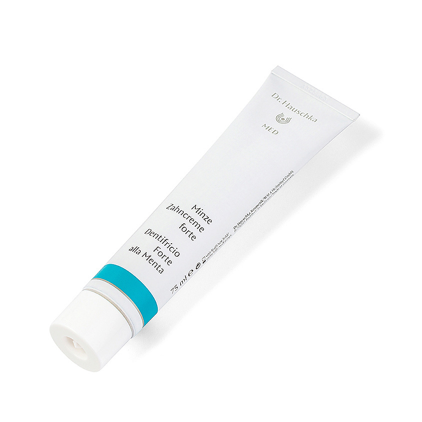 DR. HAUSCHKA Паста зубная для укрепления зубов Мята Minzen Zahncreme forte – фото 3