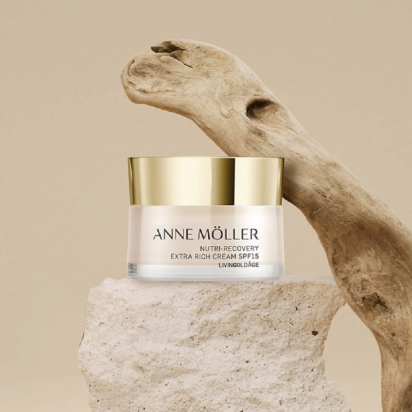 ANNE MOLLER Крем для лица супер-питательный Livingoldage Nutri-Recovery Extra-Rich Cream SPF15 – фото 2