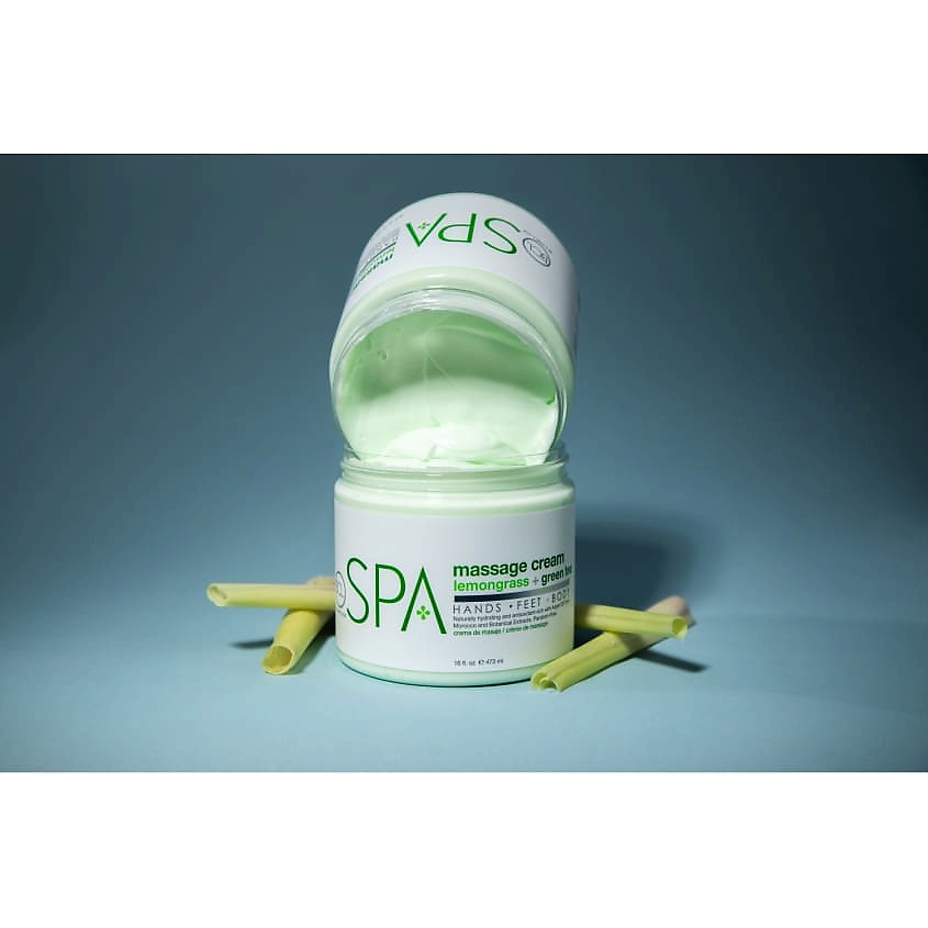 BE CARE LOVE Крем для рук, ног и тела массажный "Лемонграсс и Зеленый чай" SPA – фото 3