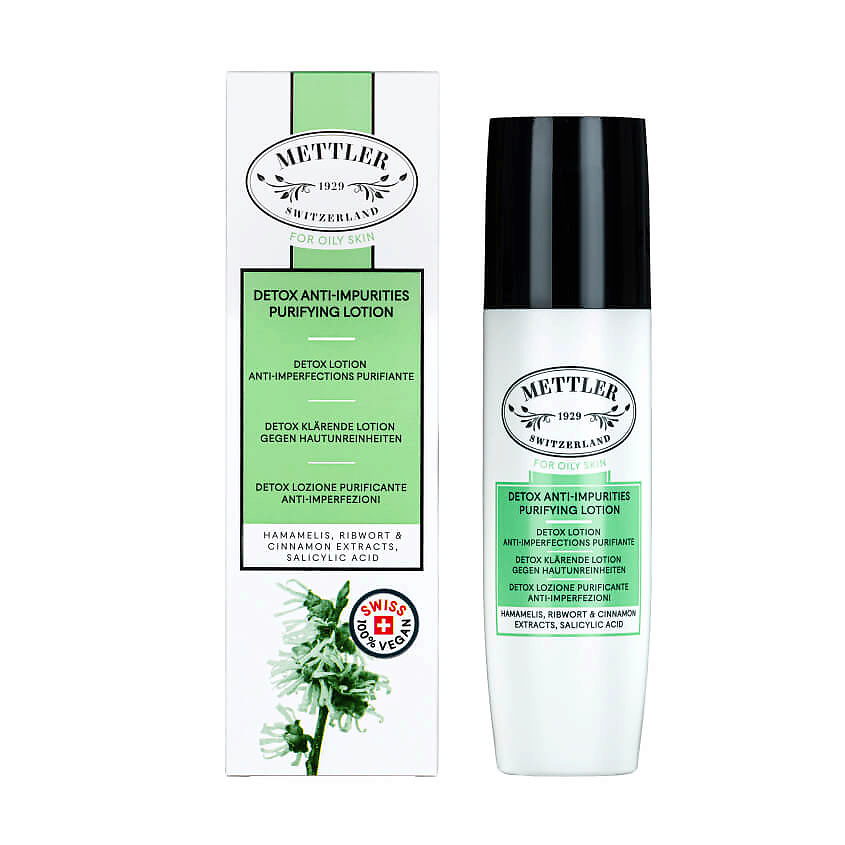 METTLER 1929 Очищающий лосьон для комбинированной и жирной кожи Detox – фото 2