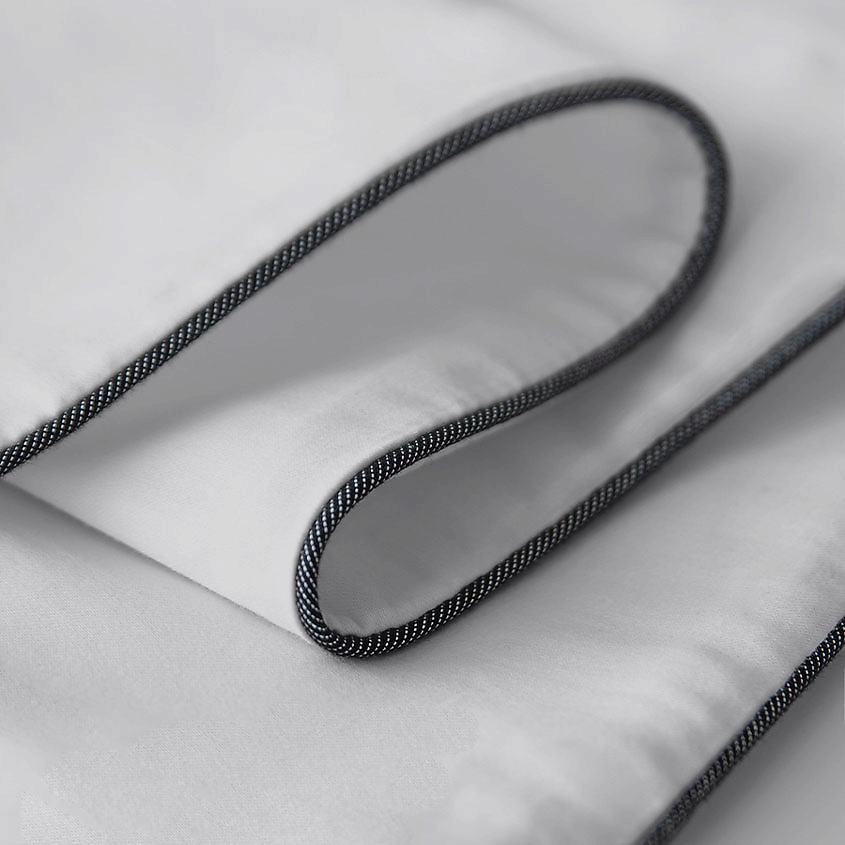 SOFT SILVER Антибактериальный пододеяльник Duvet Cover, 148х215 см. Цвет: «Благородное серебро» (серый) – фото 4