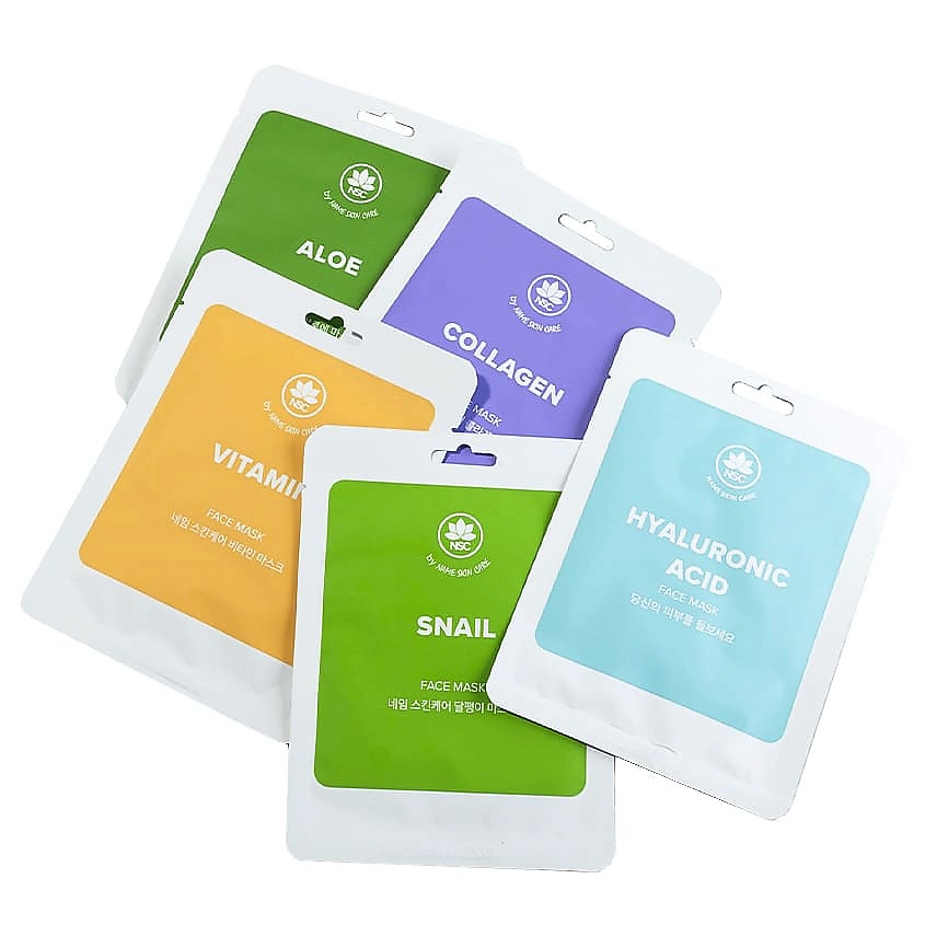 NAME SKIN CARE Набор тканевых масок для лица Box 5 – фото 2