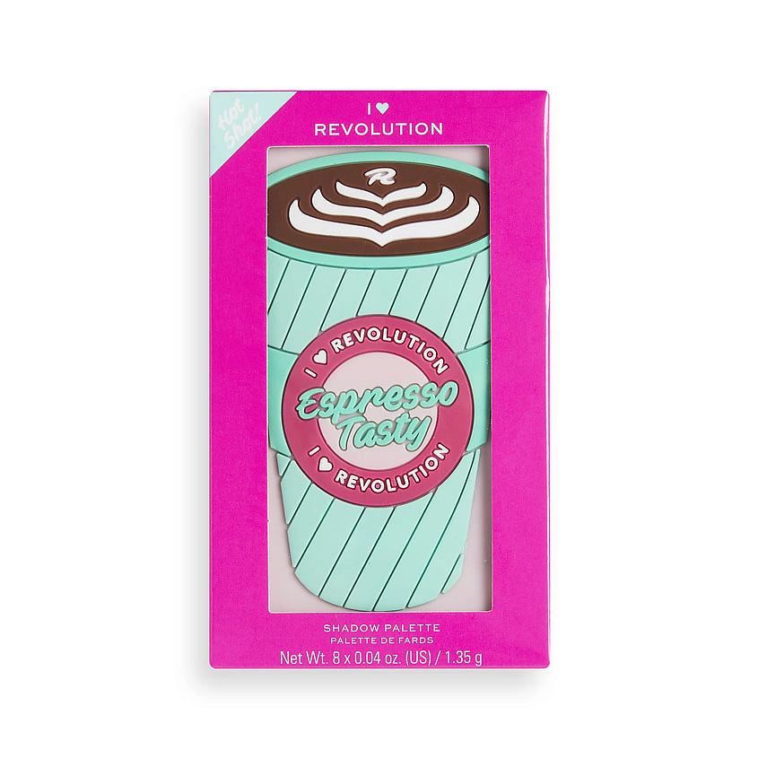 I HEART REVOLUTION Палетка теней для век MINI TASTY Espresso – фото 3