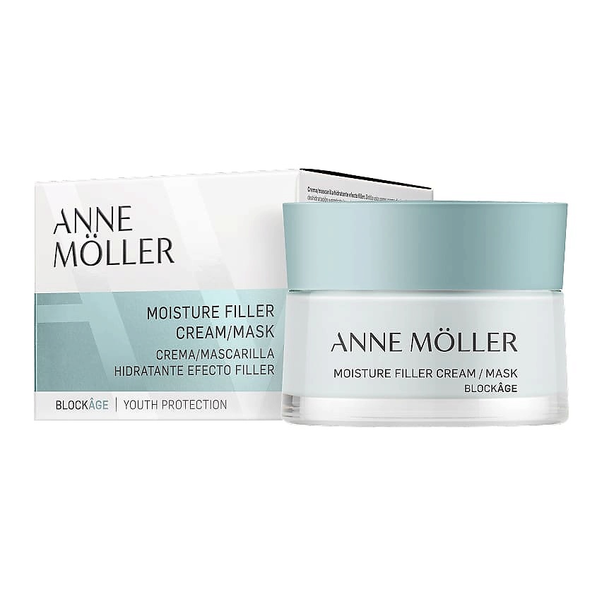 ANNE MOLLER Крем-маска для лица увлажняющая Moisture Filler Cream-Mask – фото 2