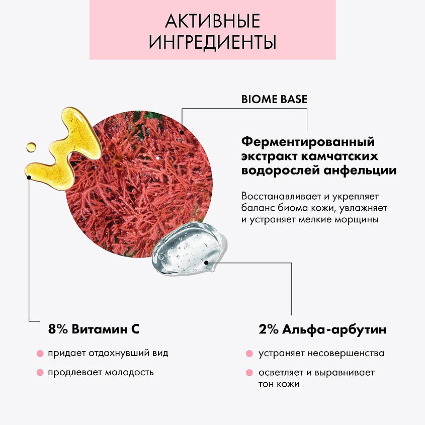 NATURA SIBERICA Патчи для области вокруг глаз "Сияние & Тонус" LAB Biome – фото 6