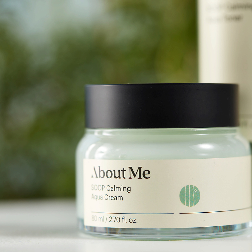ABOUT ME Крем для лица успокаивающий SOOP Calming Aqua Cream – фото 4