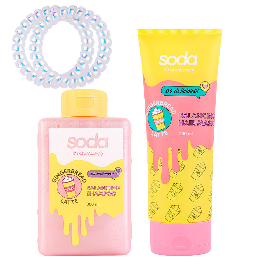 SODA Набор Balanced Hair Care #takeitcomfy – фото 3