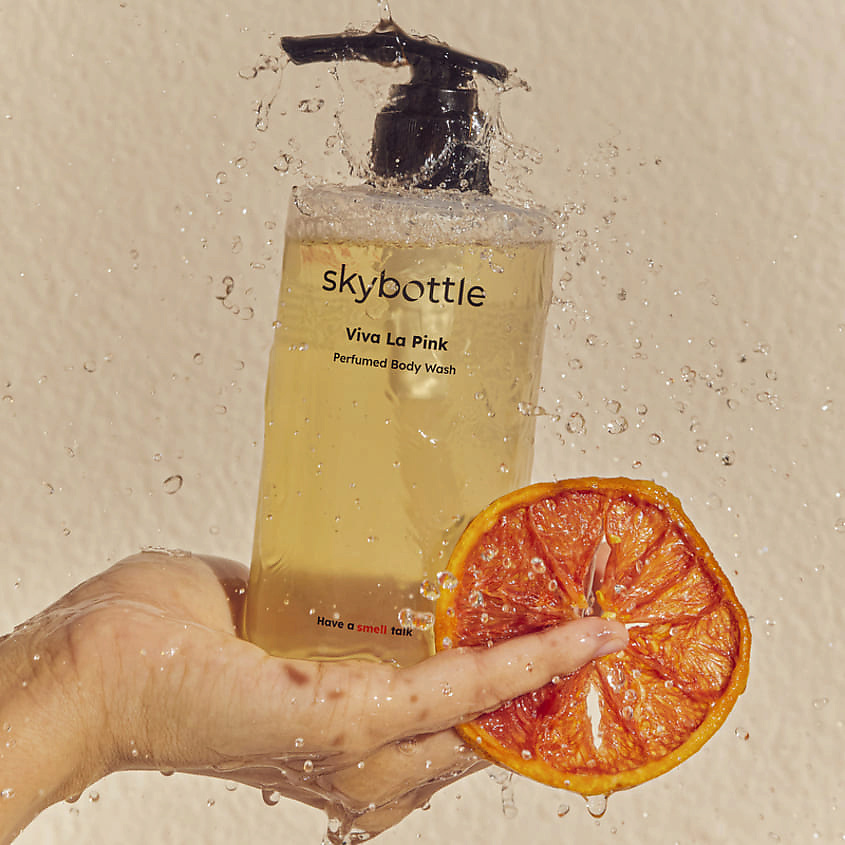 SKYBOTTLE Гель для душа парфюмированный Viva La Pink Perfumed Body Wash – фото 6