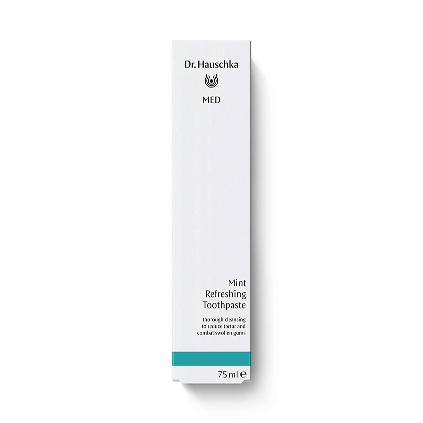 DR. HAUSCHKA Паста зубная для укрепления зубов Мята Minzen Zahncreme forte – фото 2
