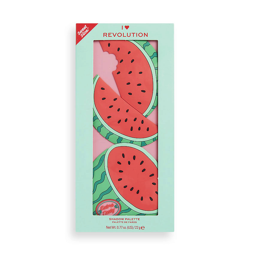 I HEART REVOLUTION Палетка теней для век TASTY Watermelon – фото 2