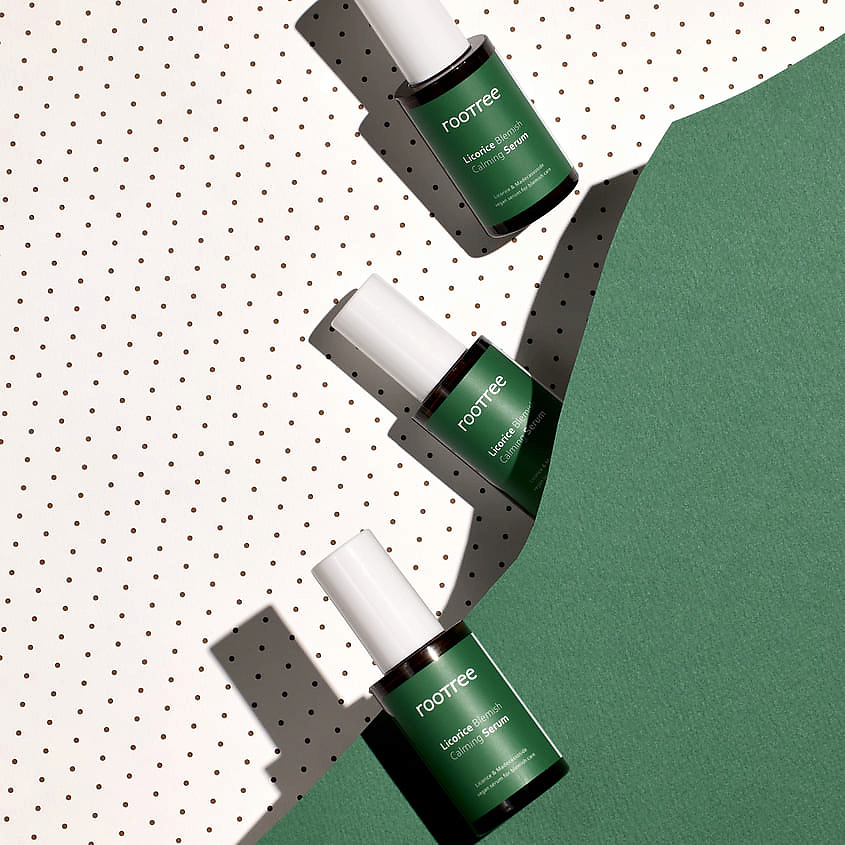 ROOTREE Сыворотка для лица против несовершенств кожи успокаивающая Licorice Blemish Calming Serum – фото 7