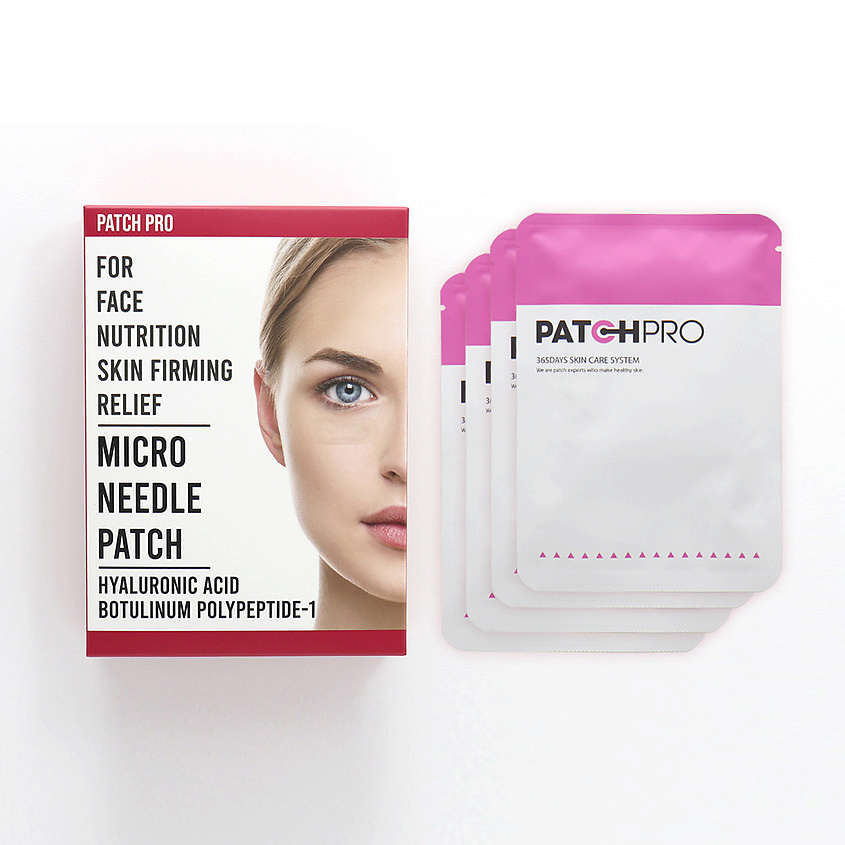 PATCH PRO Патчи для лица микроигольные c гиалуроновой кислотой – фото 4