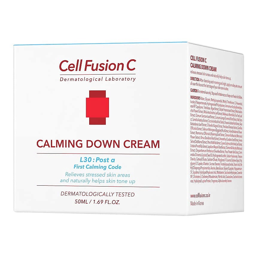 CELL FUSION C Крем для лица успокаивающий L30 Post a First Calming Code – фото 2