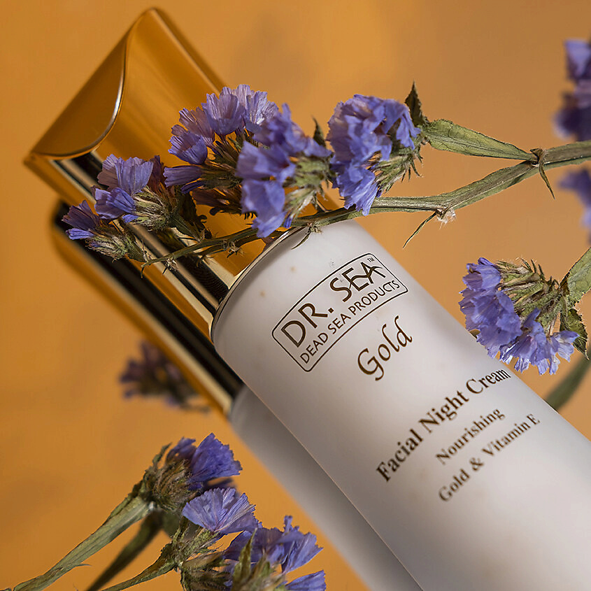 DR. SEA Крем для лица ночной восстанавливающий с золотом и витамином Е Gold Nourishing Facial Night Cream – фото 6