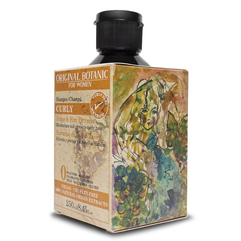 ORIGINAL BOTANIC Шампунь для вьющихся волос Curly Shampoo – фото 3