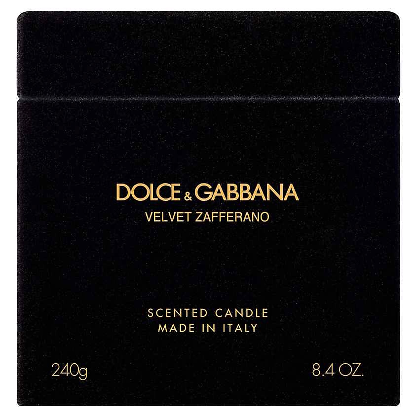 DOLCE&GABBANA Ароматическая свеча Velvet Zafferano – фото 2