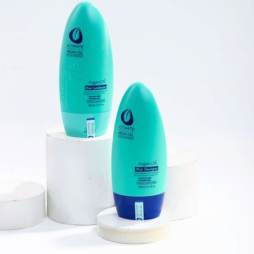 ULTIMATE MOROCCAN ARGAN OIL Мятный кондиционер для волос – фото 2
